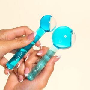 NEW Pacifica Chill Baby Cooling Cryo Globes Facial Massage 2 Glass Globes